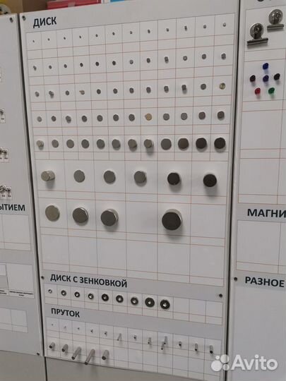 Магнитное крепление для бейджей