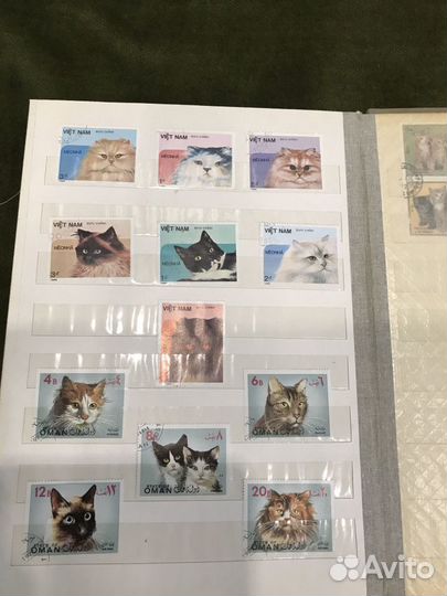 Коллекция марок, открыток 1986-1990 г