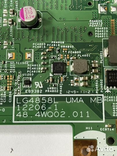 Материнская плата от ноутбука lenovo G580