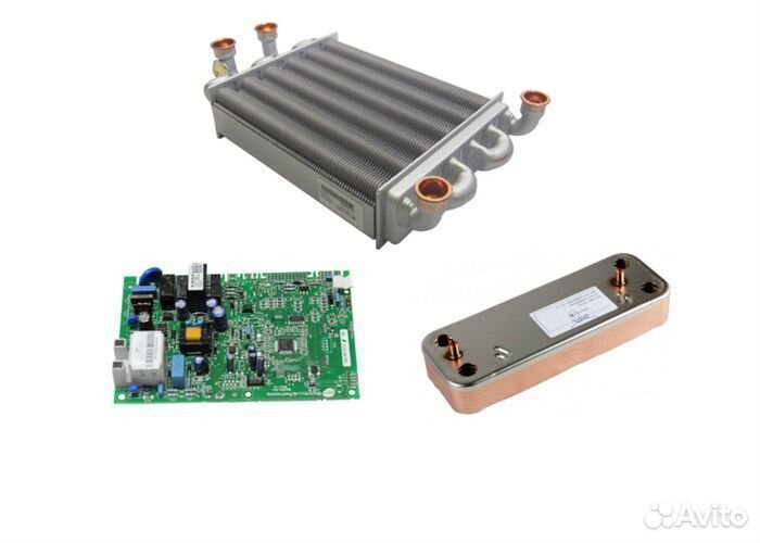 Теплообменник для котлов Baxi, Ariston, Navien