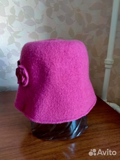 Шапка женская фетр- шерсть