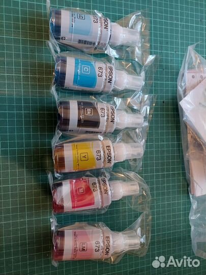 Комплект оригинальных чернил Epson 673