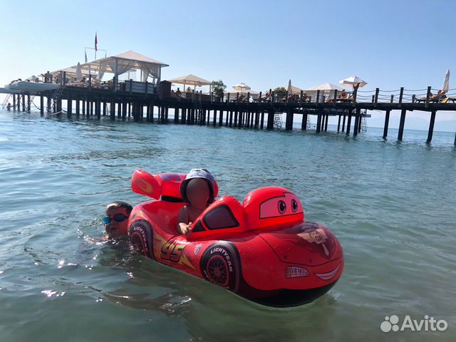 Надувная машинка детская