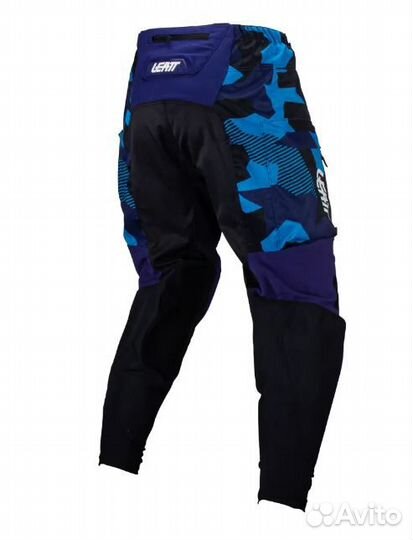 Мотоштаны мужские Leatt Moto 4.5 Enduro Pant, Blu