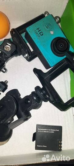 Экшен камера и приблуда для крепления