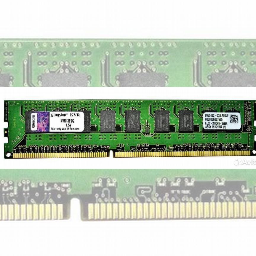 [KVR13E9/2] Оперативная Память Kingston 2gb Kvr13e9/2