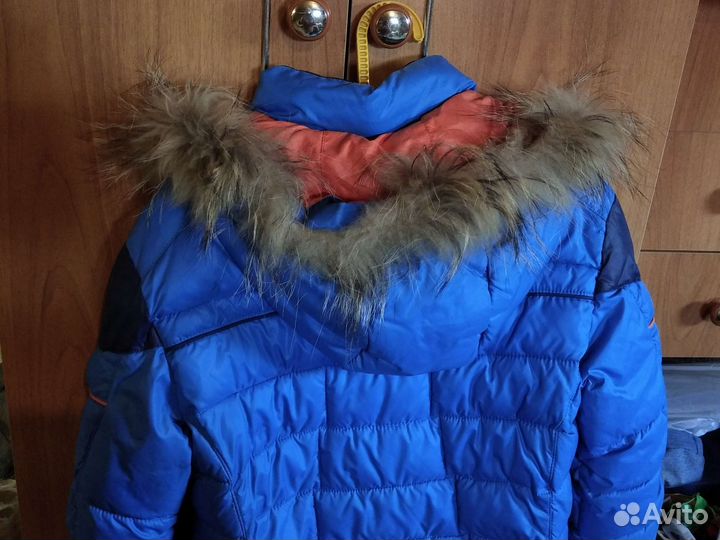 Куртка для мальчика зима 152