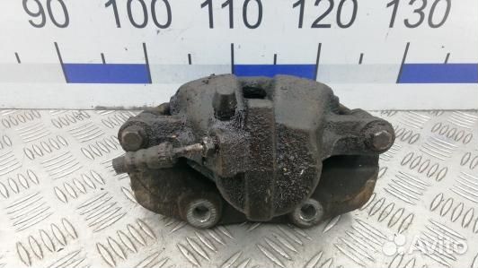 Суппорт тормозной передний левый citroen C3 picass