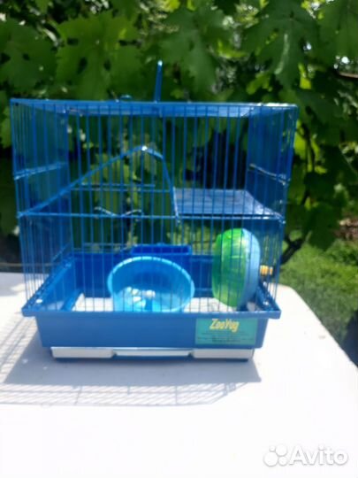 Клетка для питомцев большая 2х.ярусная