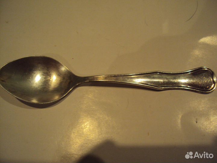 Серебряная ложка(чайная) 875 пробы вес35гр