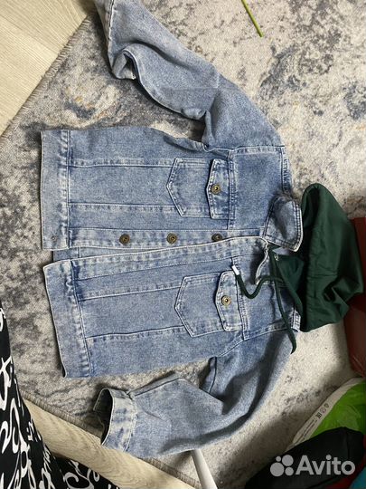 Джинсовая куртка детская