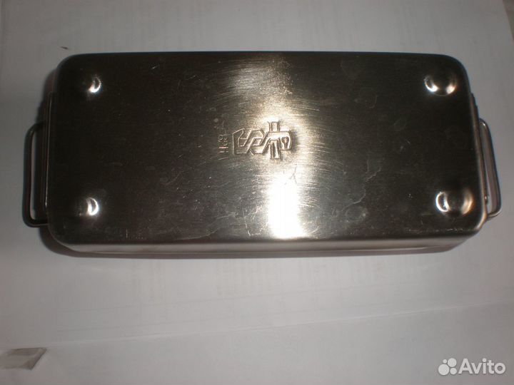 Стерилизатор медицинский и шприц СССР