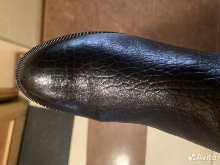 Сапоги женские кожаные 39 размер