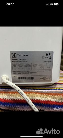 Увлажнитель воздуха electrolux