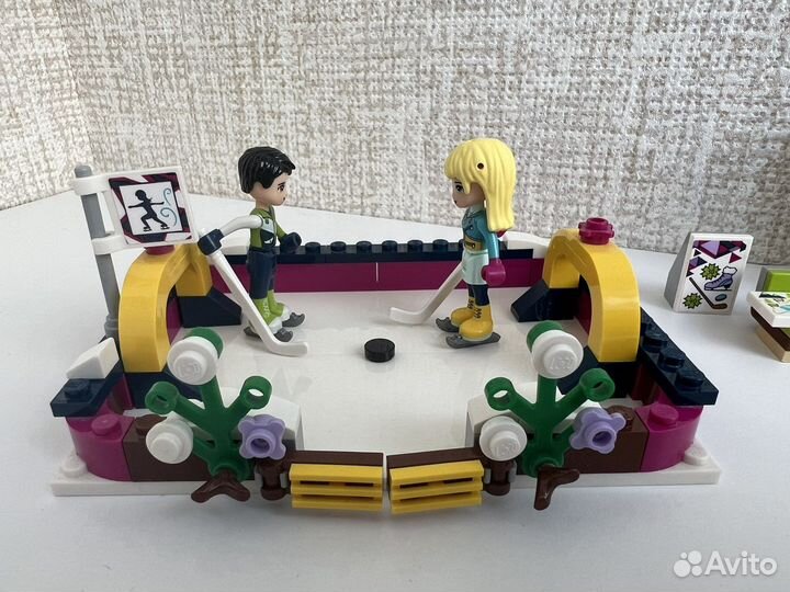 Lego Friends каток на горнолыжном курорте