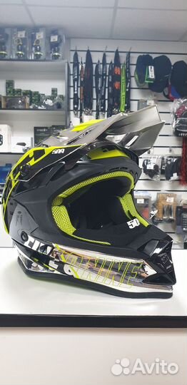 Мотошлем 509 Altitude Fidlock Chromium Hi-Vis