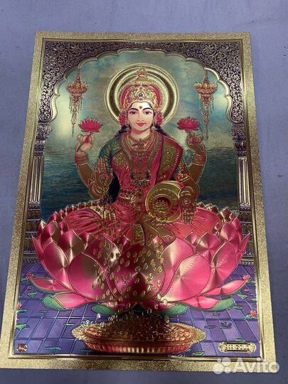 Плакаты А4 Шива, Лакшми, Дурга, Сарасвати, Парвати