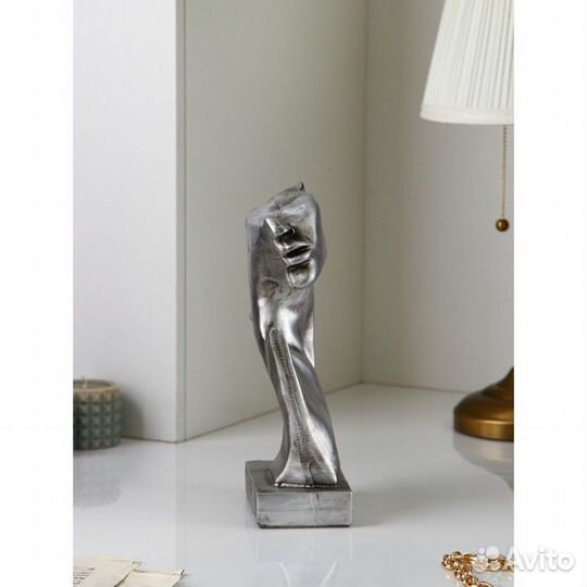 Бюст для украшений, 30 см, серебро, Иран, 1 сорт