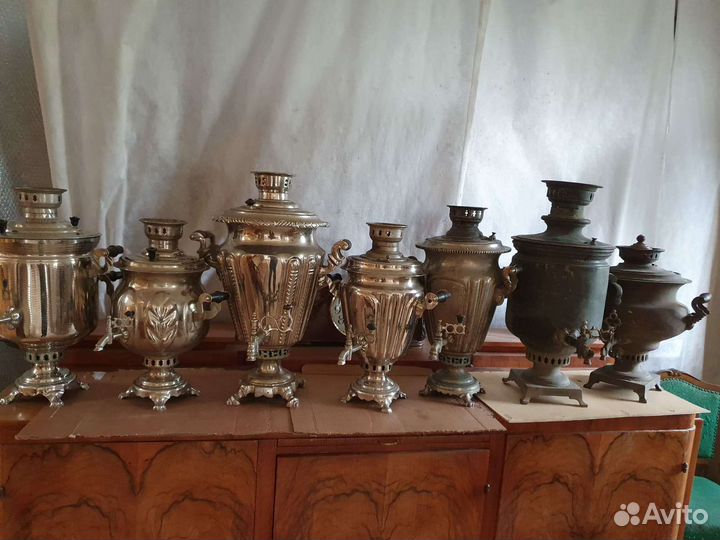 Самовар угольный старинный царский СССР