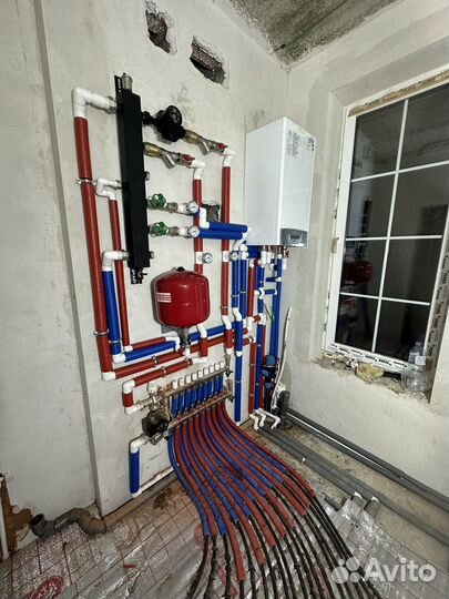 Отопление теплый пол водоснабжение