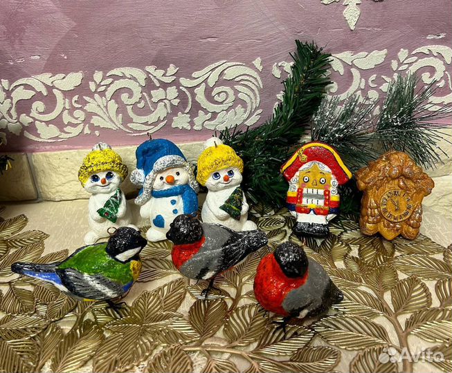 Новогодние игрушки ручная работа