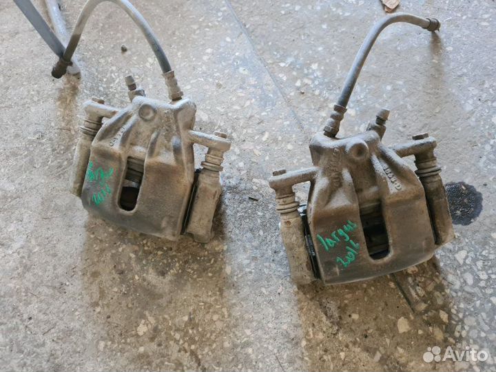 Суппорт тормозной левый LADA Largus K4M 2016