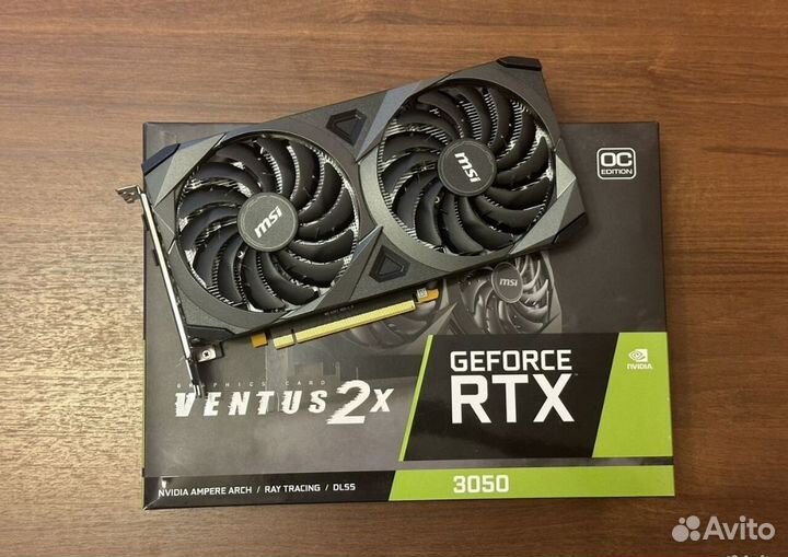 MSI GeForce RTX 3050 ventus 2X XS OC 8gb