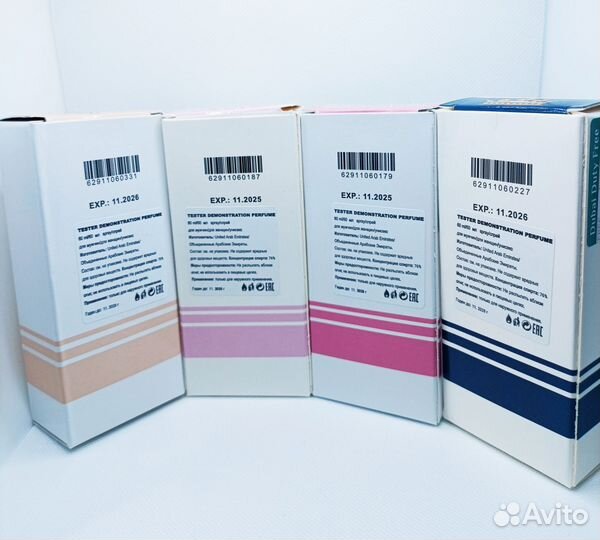 Тестеры парфюма ОАЭ