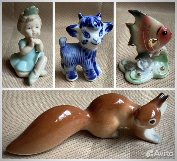 Фарфоровые статуэтки. Винтаж