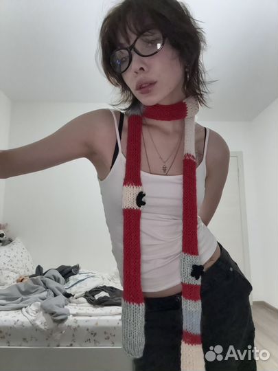 Вяаный шарфик