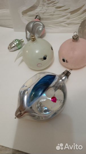 Елочные игрушки СССР