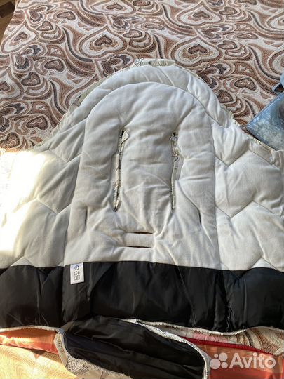 Зимний конверт в коляску leokid