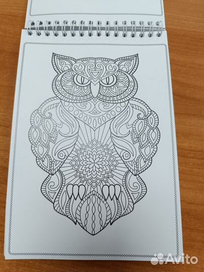 Раскраска антистресс 100 изображений