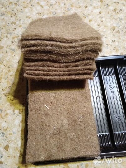 Джутовые коврики для микрозелени