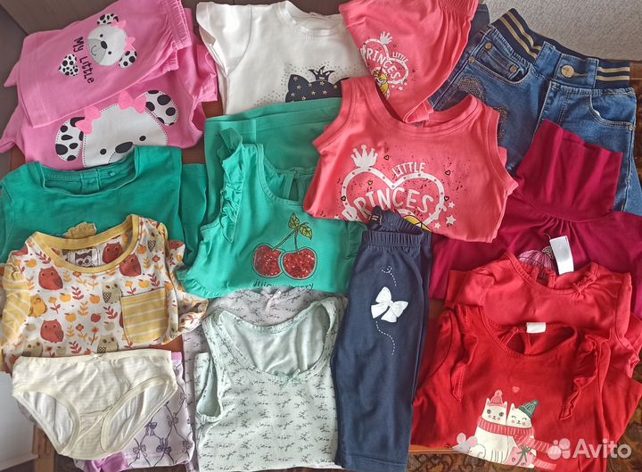 Пакет вещей одежда пакетом девочка 80 86