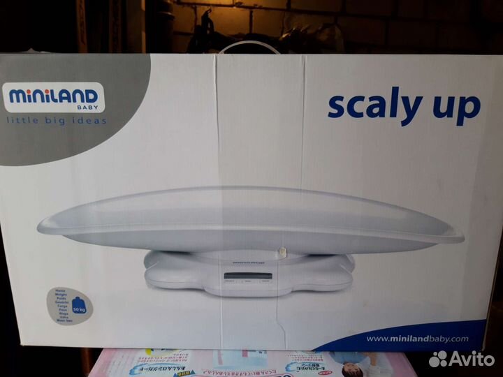 Электронные детские весы Miniland Scaly Up