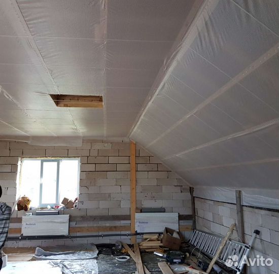 Утеплитель бесшовный