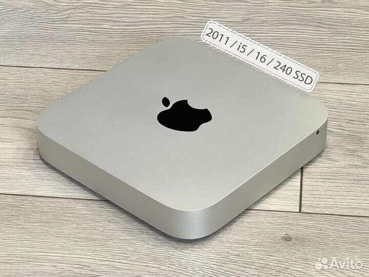 Apple Mac mini 2011 / i5 / 16gb озу / 240gb SSD