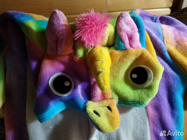 Кигуруми единорог и тапочки