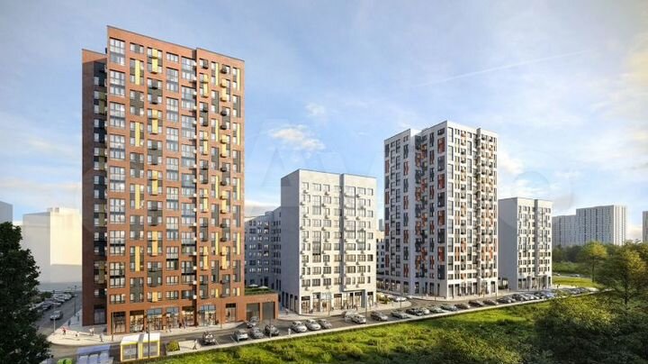 3-к. квартира, 61,6 м², 14/14 эт.