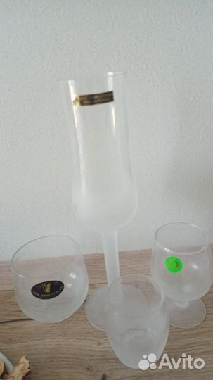 Набор хрустальных фужеров