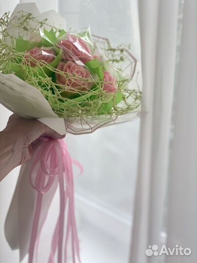 Шоколадная роза, подарок на 1 сентября