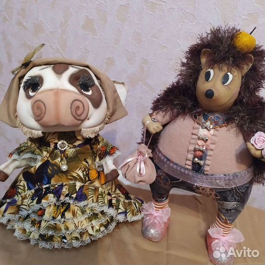 Ёжик- интерьерная игрушка