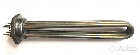 Тэн 9 кВт, нерж сталь, для котлов