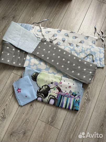 Бортики в детскую кроватку