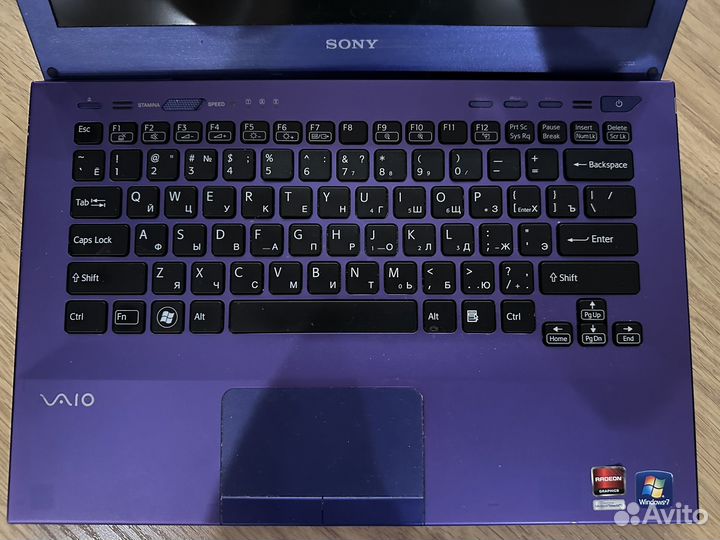 Ноутбук sony vaio