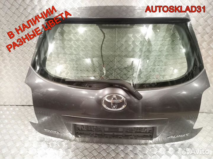 Дверь багажника Toyota Auris E15 6700502110