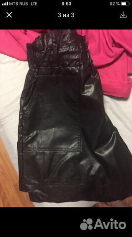 Шорты женские экокожа, очень мягкие