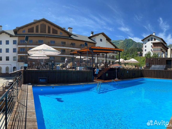 Термальный комплекс в горах Роза Хутор экскурсия