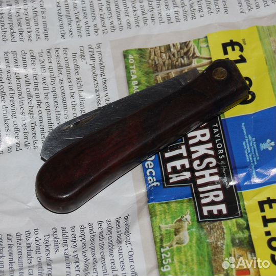 Cкладной винтажный перочинный иностранный нож